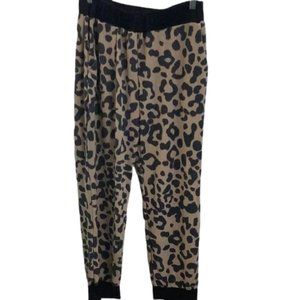 Celeste - Leopard Print Pajama Joggers
